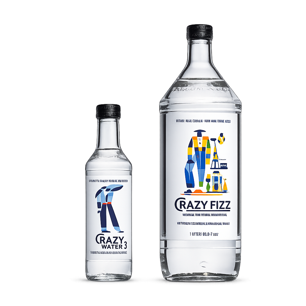 Crazy Water Collectibles Sparkling Fizz – Mineral Water