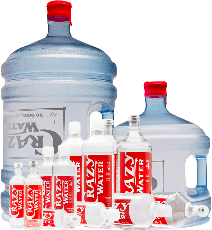 Crazy Water No.4 – Natural Mineral Water (All Sizes)