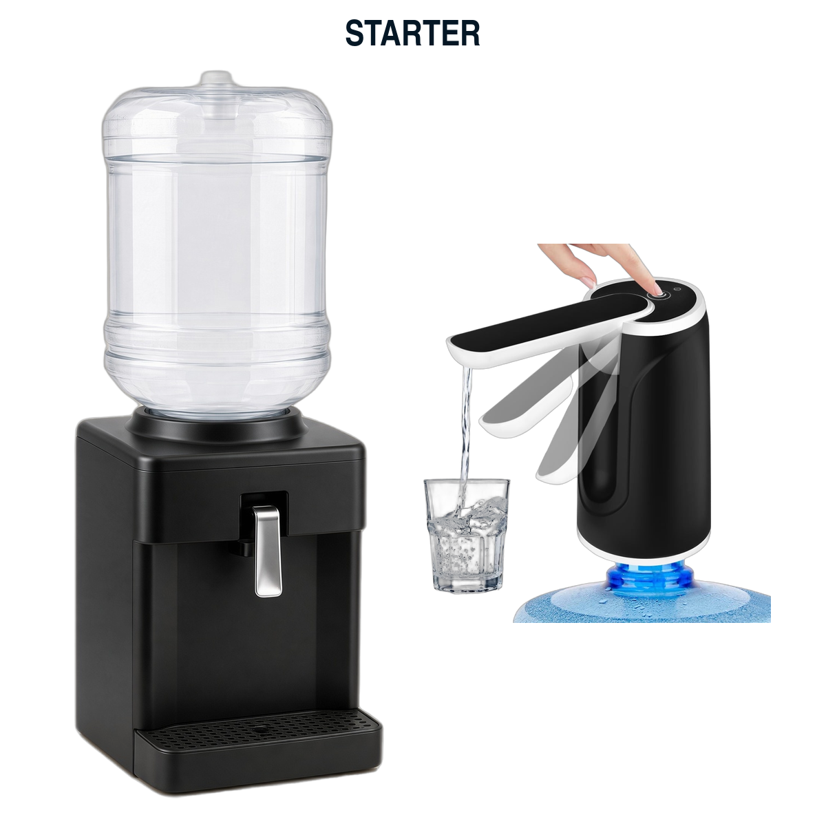 Starter — Dispenser + Pump + 2×5-Gallon